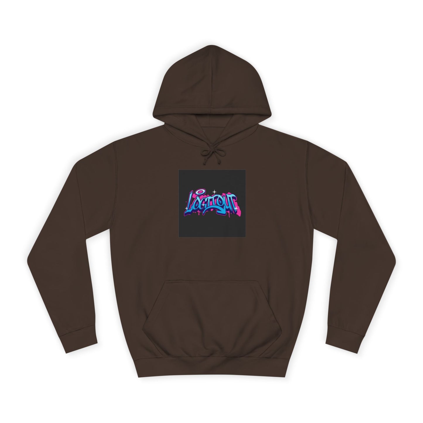 Unisex Hoodie with Colorful Graffiti Design - Trendy Streetwear, Perfect for Life, Gift, Casual Wear