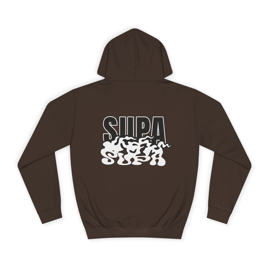 Trendy Unisex Hoodie with 'SUPA' Design | Casual Wear, Apparel, Street Style, Gift, Cozy Fashion