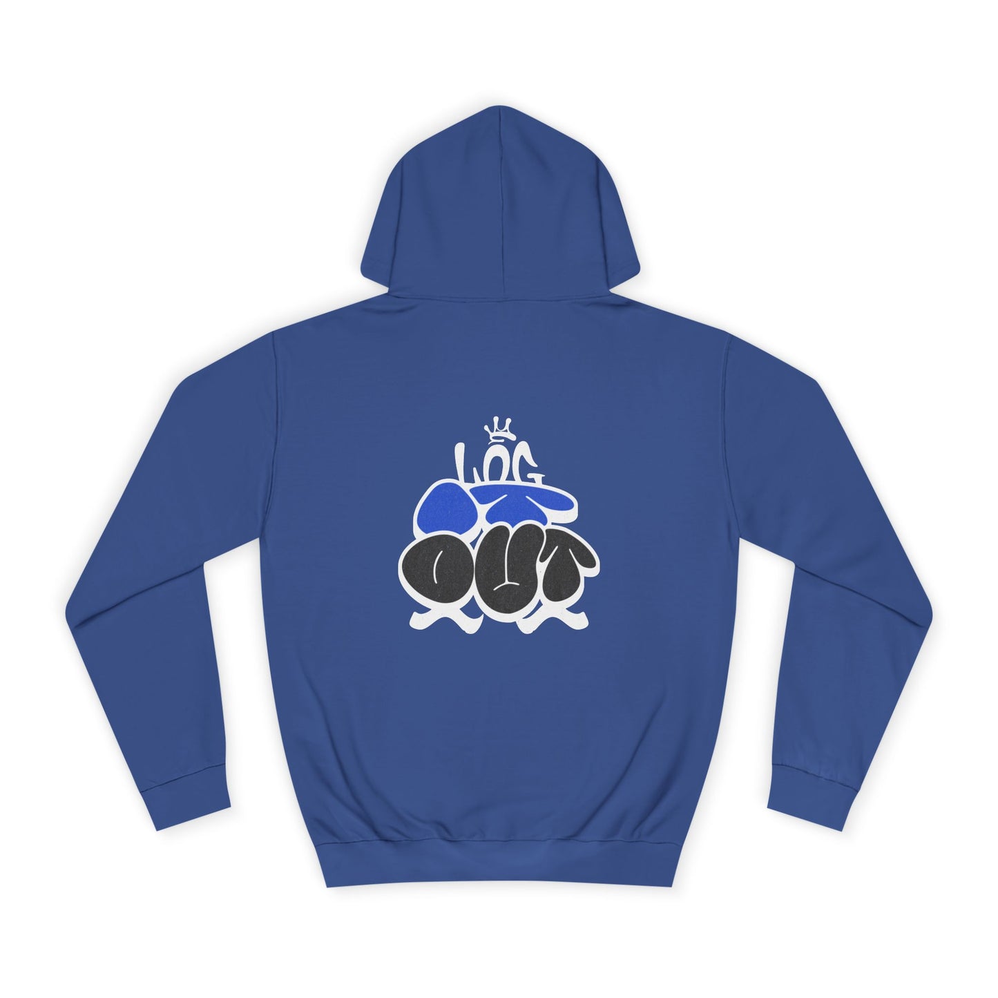 Stylish Unisex Log it out Hoodie, Cozy Wear, Trendy Sweatshirt, Gift, Casual Everyday Hoodie