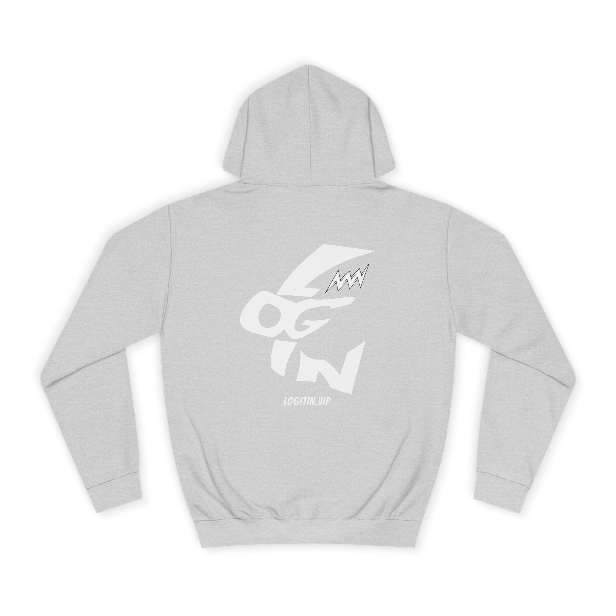 Minimalist Unisex Login Hoodie - Cozy Essential for Everyday Wear