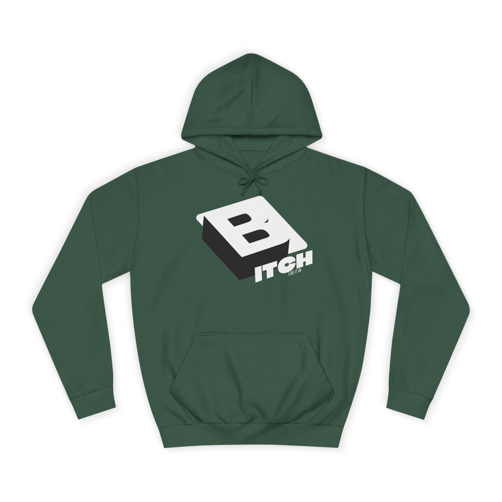 Unisex Hoodie with Bold Logo Design