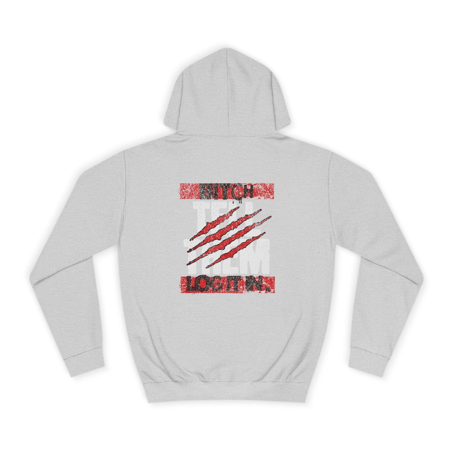 Unisex 'TELL THEM LOG IT IN' Hoodie with Graphic Design, Cozy Sweatshirt, Trendy Apparel,Gift, Casual Wear, Perfect for Trendy Life