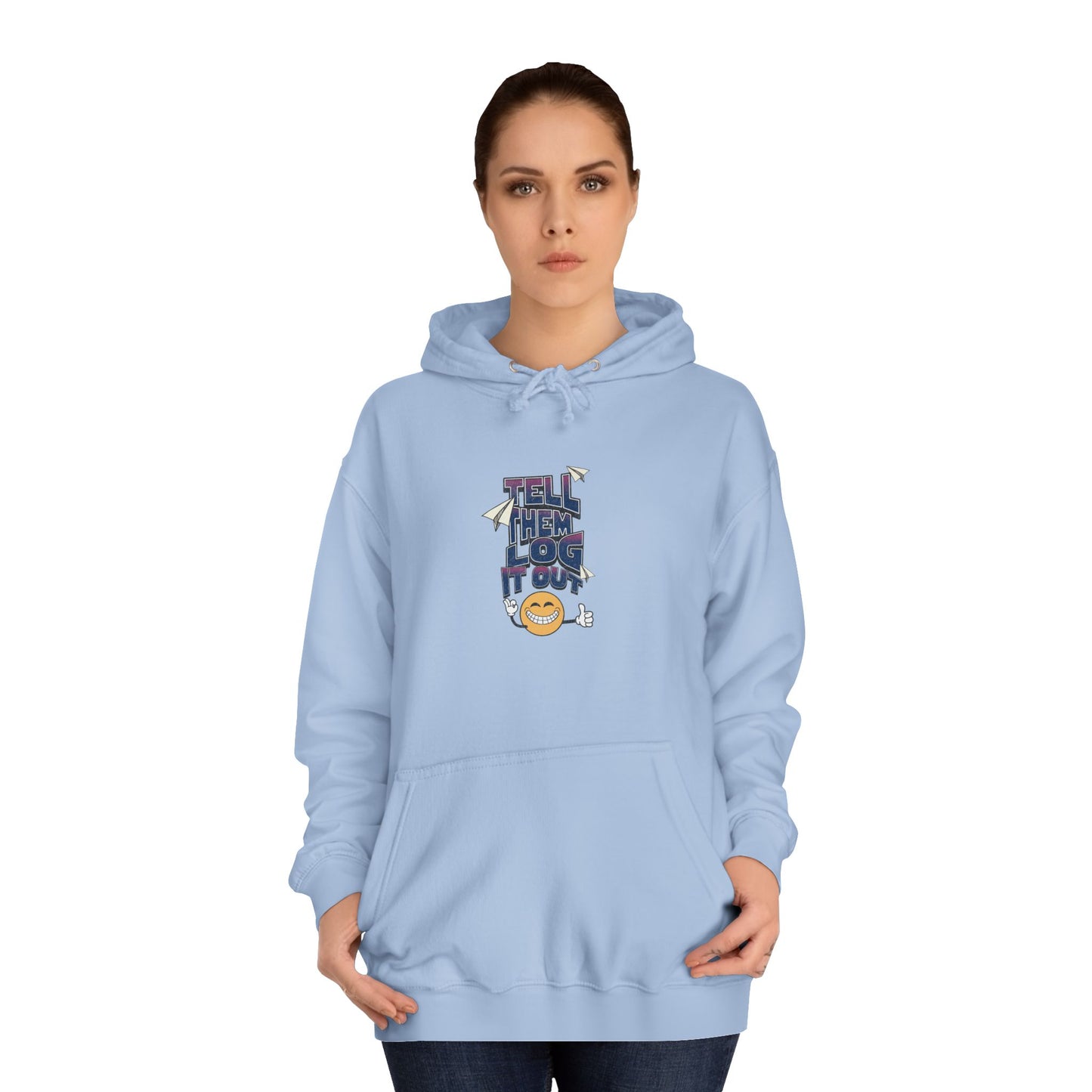 Unisex Hoodie with Fun Graphic, Casual Wear, Relaxed Vibe, Everyday Comfort