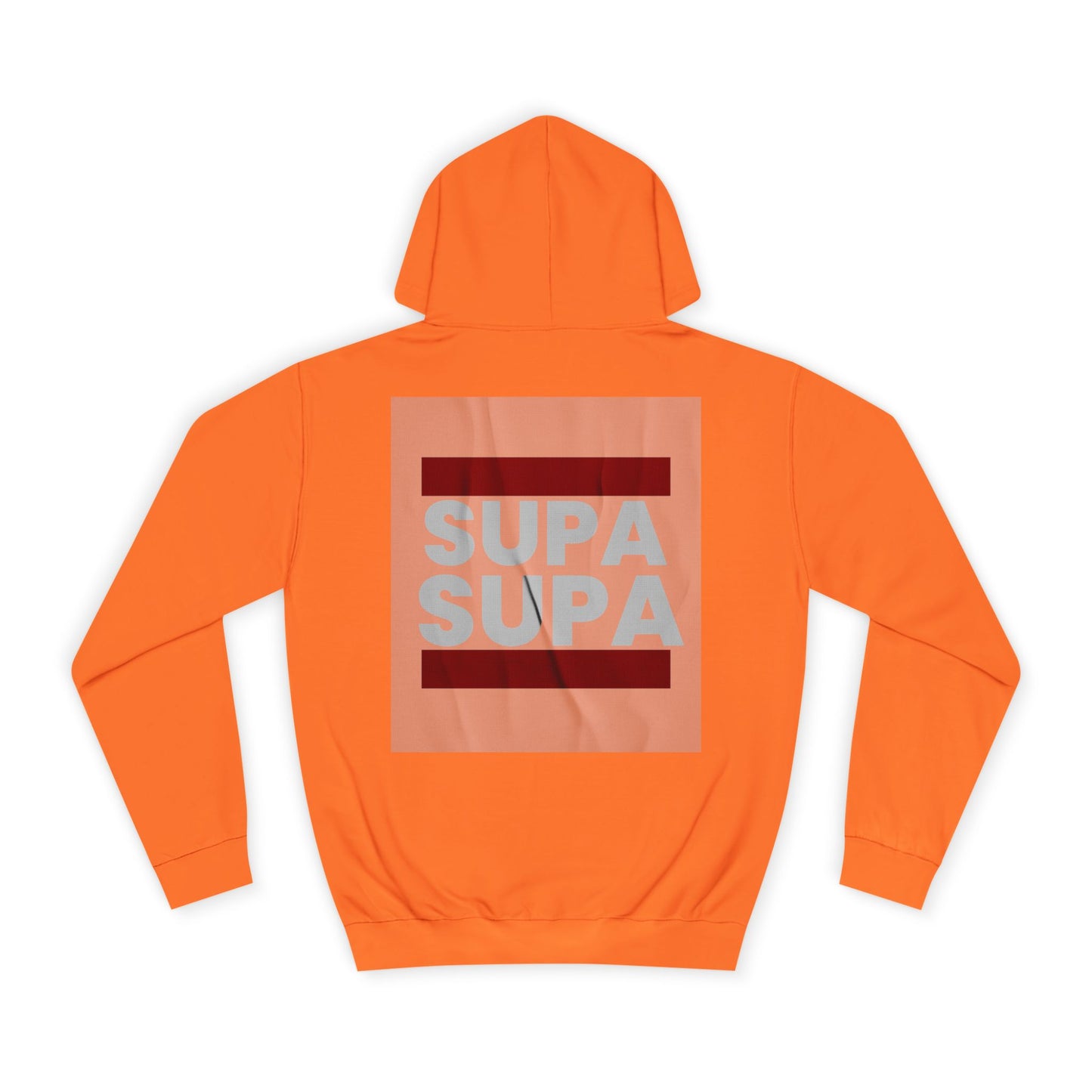 Unisex Hoodie with 'SUPA SUPA' Design, Cool Casual Wear, Perfect, Gifts for Graduates, Cozy Layering