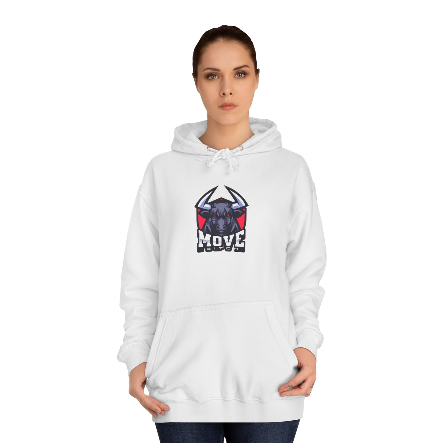 Unisex Move Hoodie - Motivational Graphic Sweatshirt for Active Lifestyle