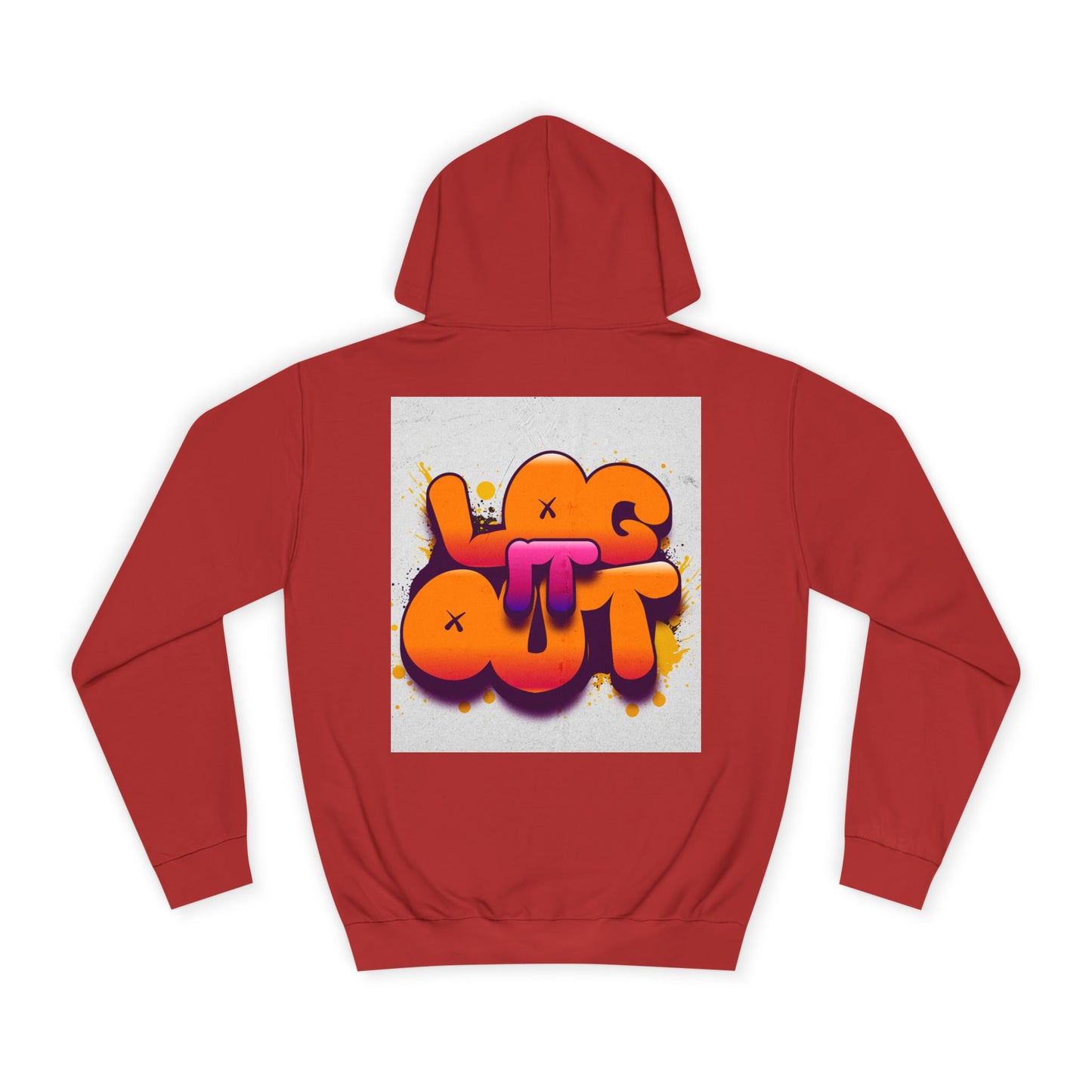 Vibrant Unisex Log it out Hoodie - Trendy, Comfortable Streetwear, Ideal for Life, Casual Outings, Gifts, and more!