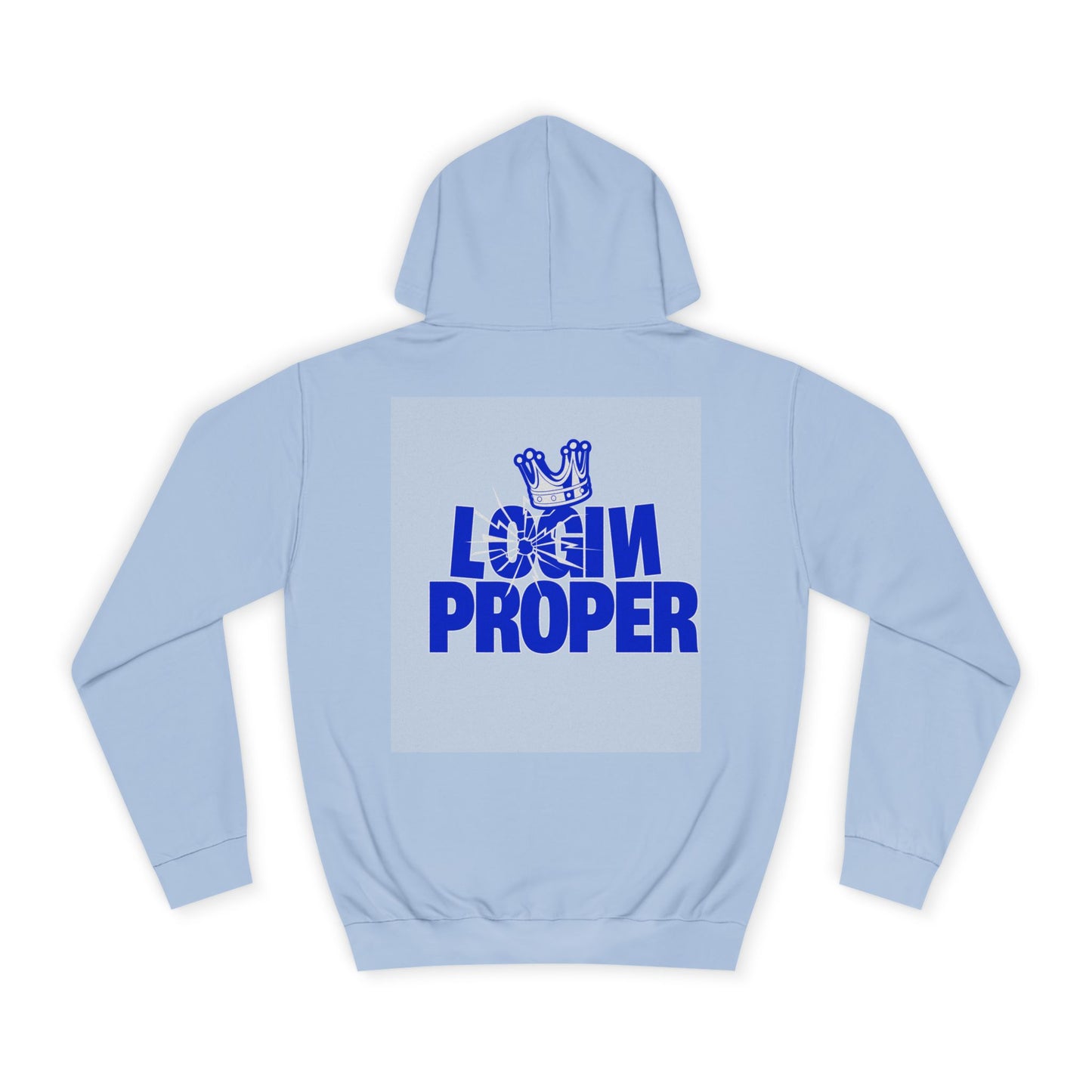 Unisex Hoodie - 'Login Proper' Trendy Spirit Wear, Casual Streetwear, Gift, Cozy Lounge Sweatshirt