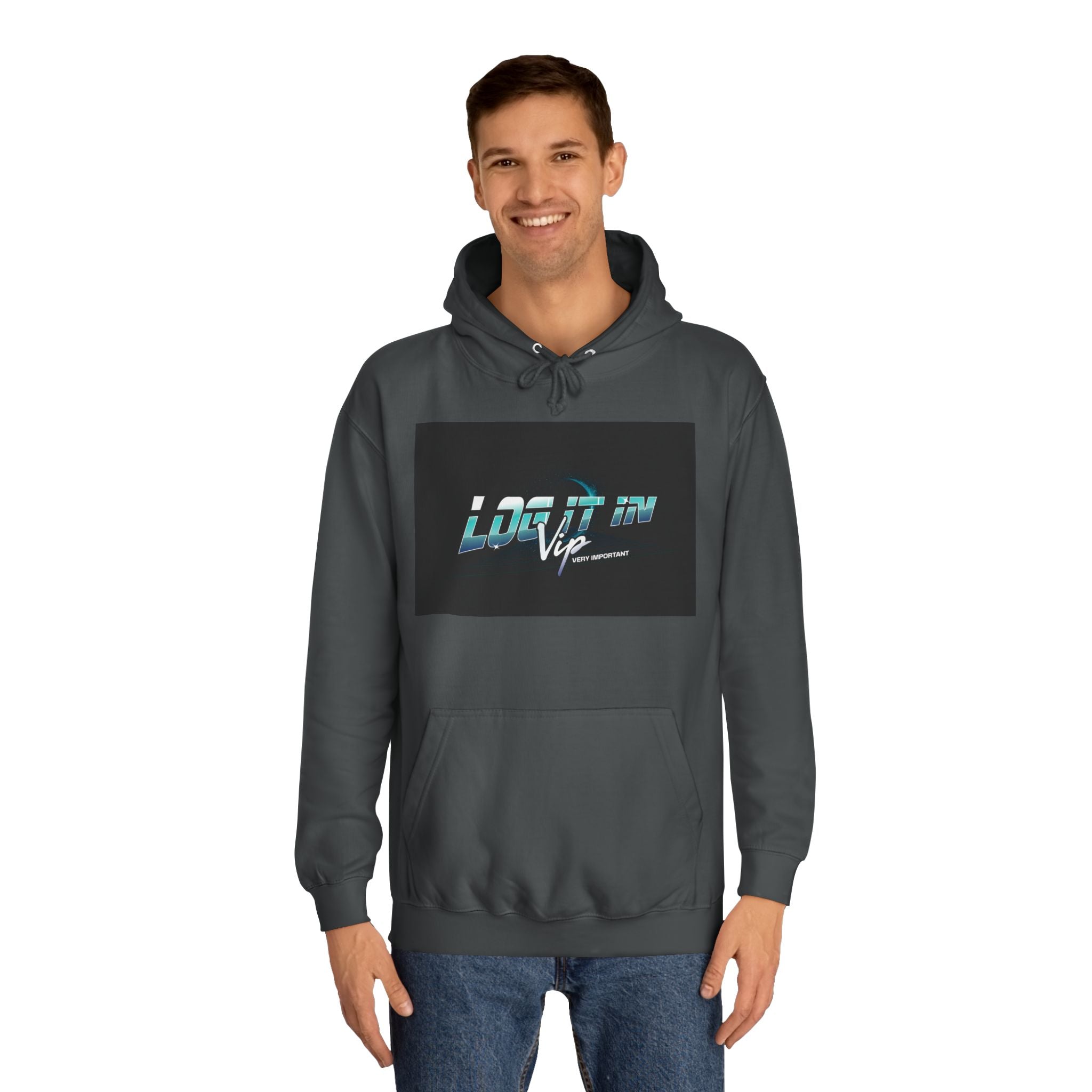 'log it in,Hoodie, Casual Wear, Unisex Fashion, Perfect for Every day Life, Stylish Gift, Cozy & Trendy Sweatshirt