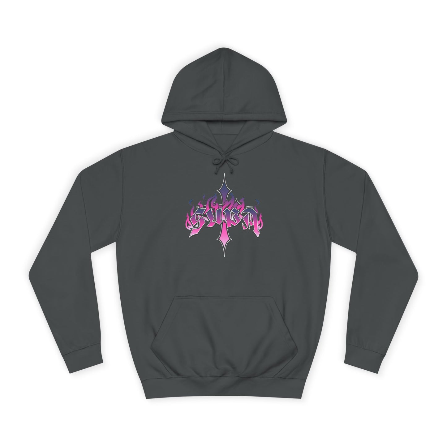 Trendy Unisex Supa Hoodie with Bold Graphic Design