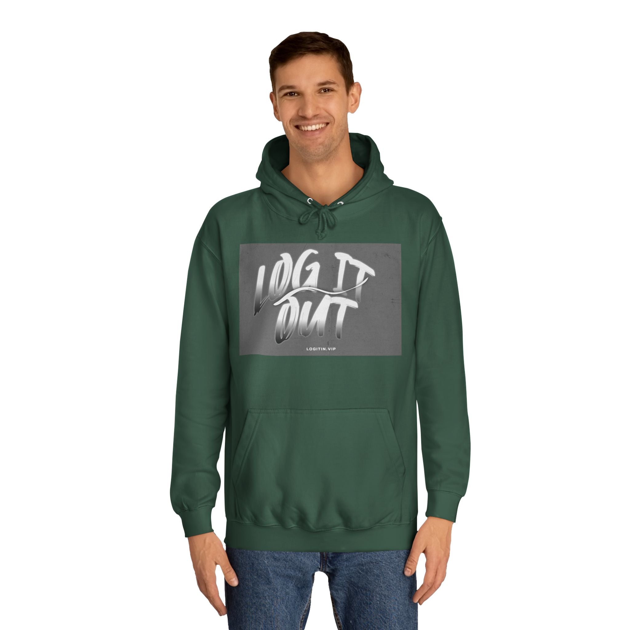 Stylish Unisex log it out Hoodie | Casual Wear, Trendy Design, Perfect Gift, Daily Comfort, College Apparel
