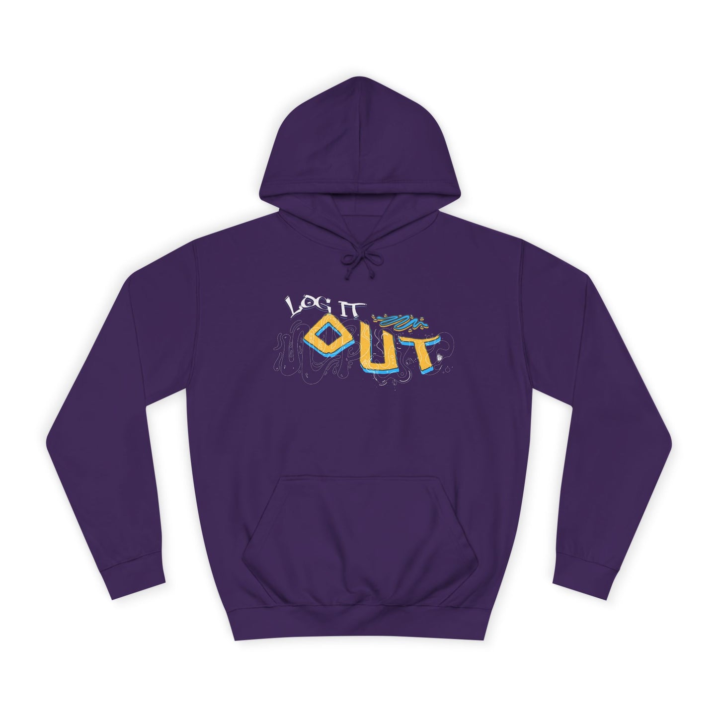 Unisex Log it out Hoodie - Stylish Casual wear, Perfect Gifts, Days Out, Summer Events, Coziness & Trendy Vibes