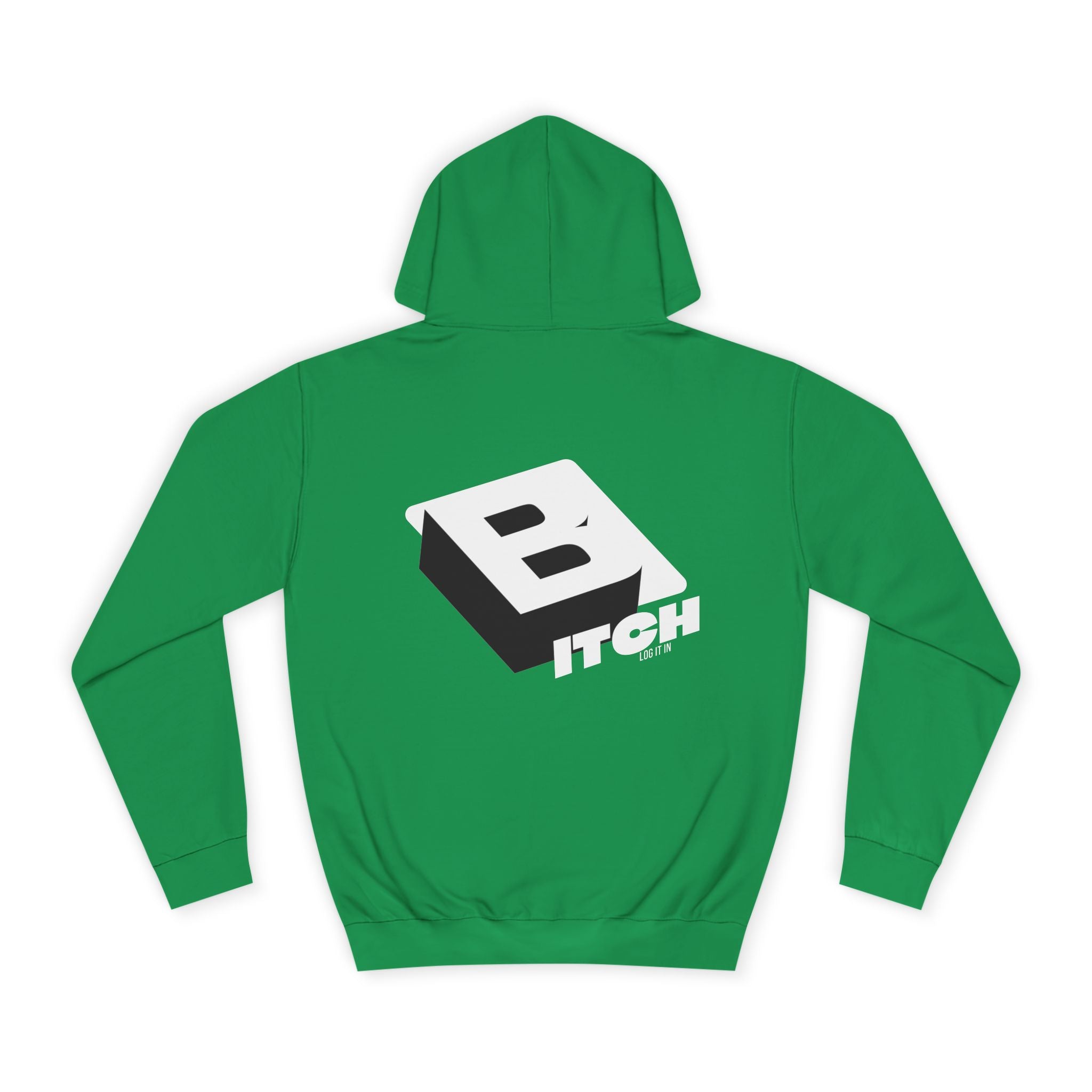 Unisex Hoodie with Bold Logo Design