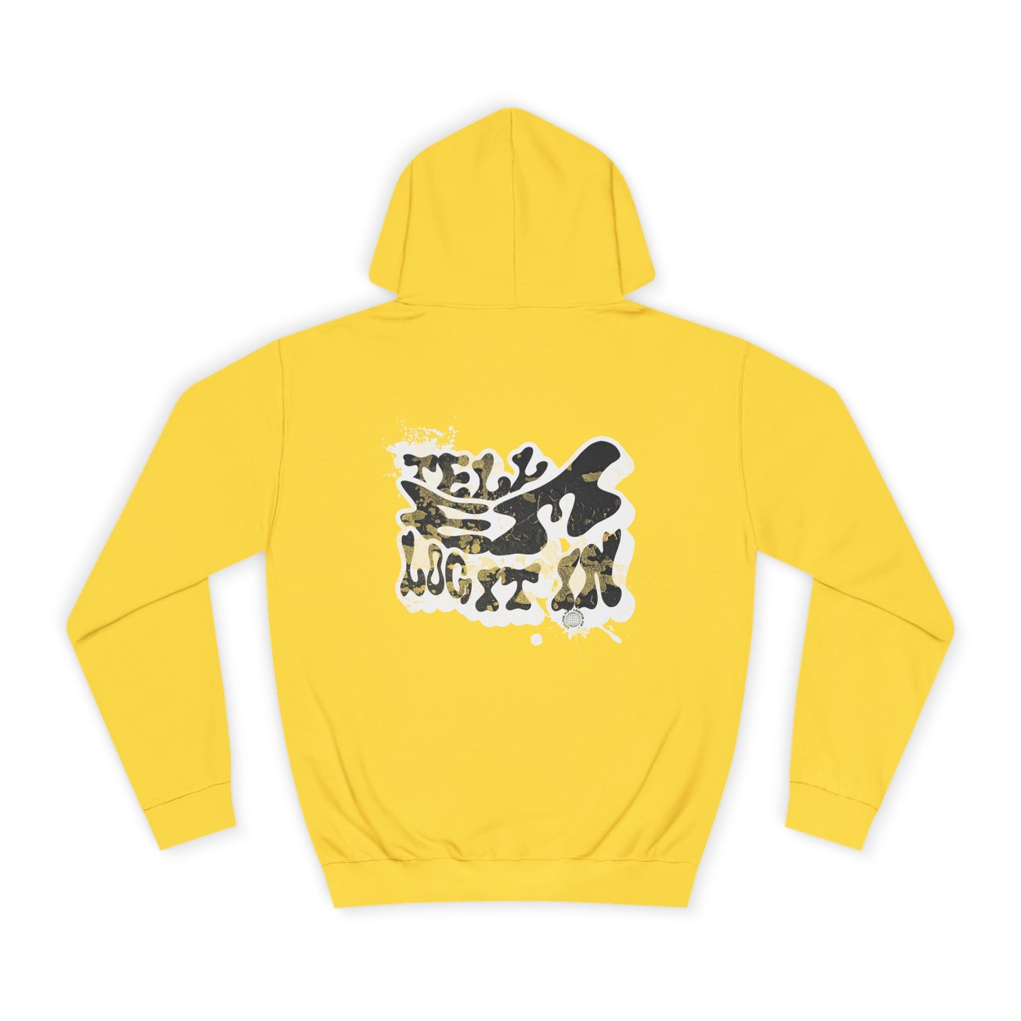 Trendy Unisex Tell em log it in Hoodie: Stylish Streetwear, Casual Wear, great Gift , Cozy Layering, Unique trendy Style