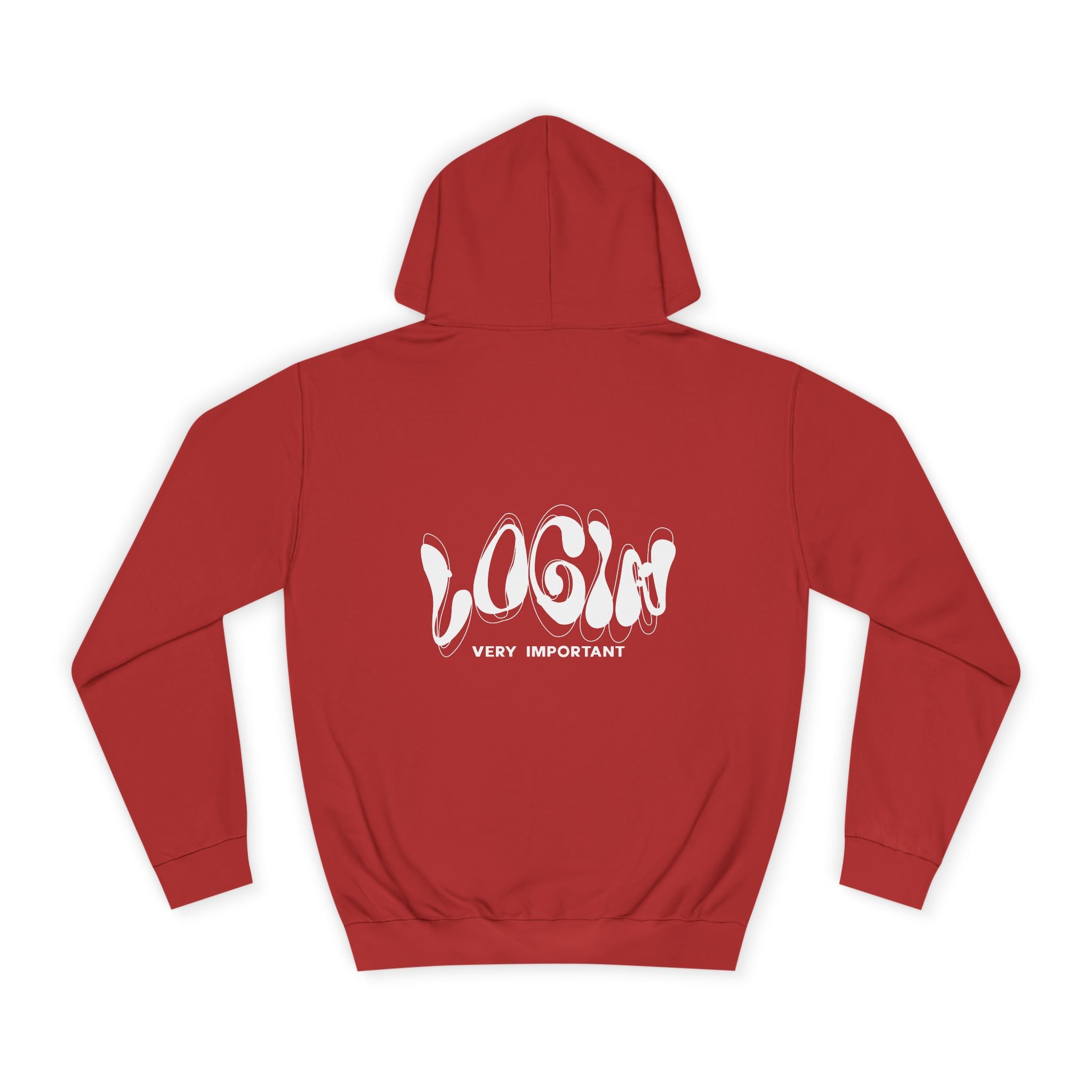 Cool College Unisex Hoodie - LOGIN, Apparel, Funny Hoodie, Gift, Cozy Wear,Trendy Fashion
