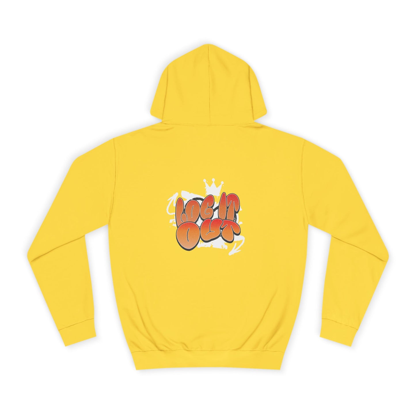 Unisex Hoodie - 'Log It Out' Trendy Comfort Wear