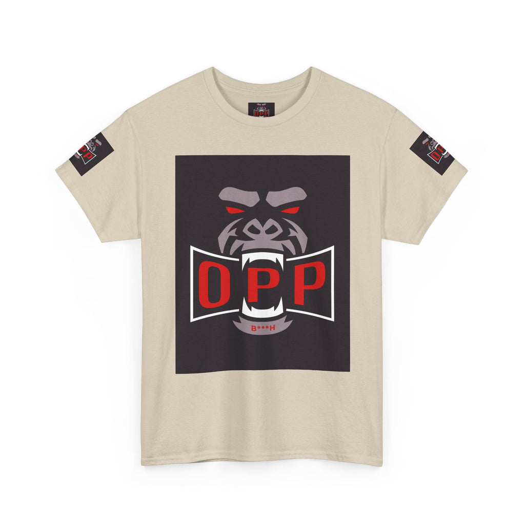 Gorilla OPP Graphic Tee — Bold Red & Black Urban Streetwear Shirt