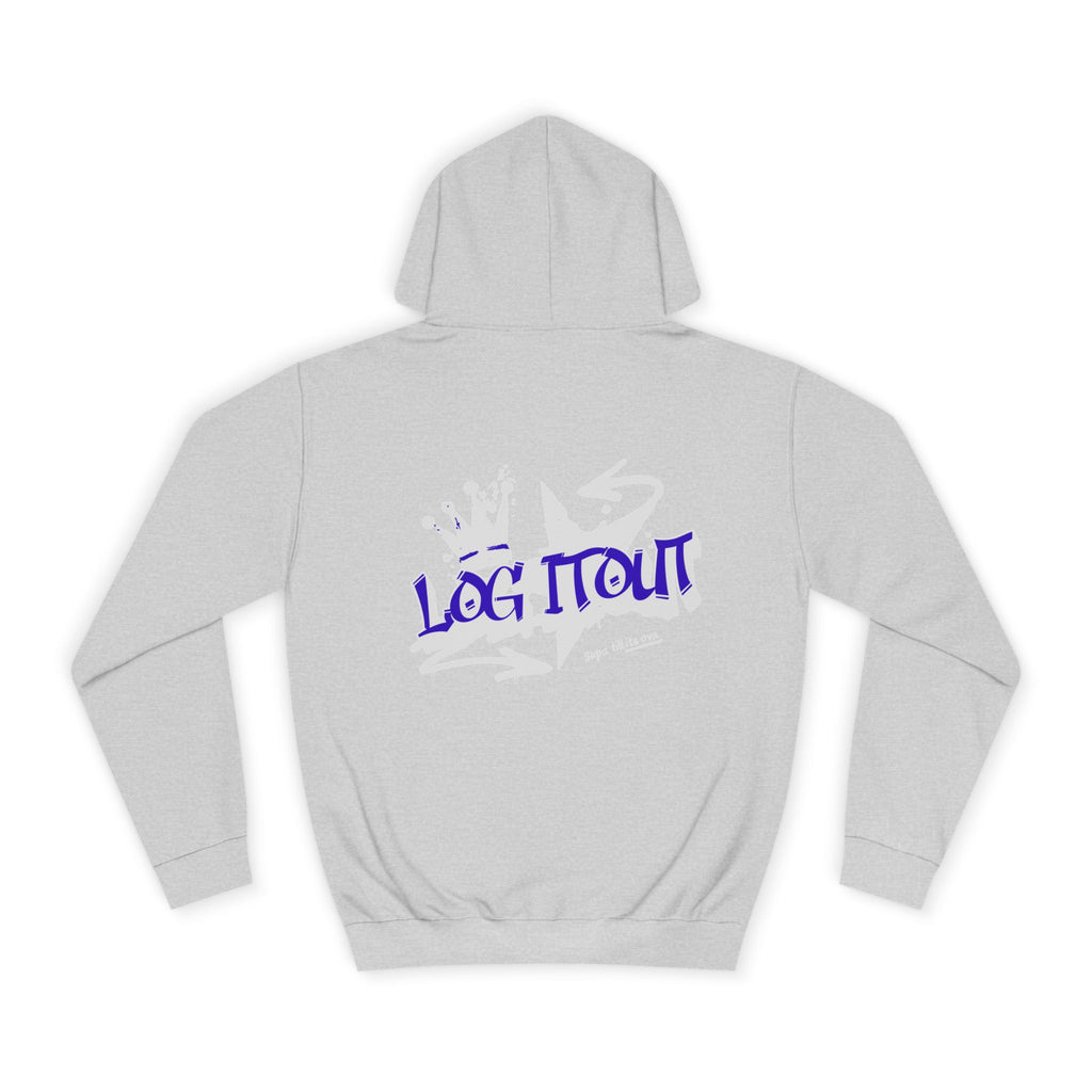Casual Log it in Hoodie, Unisex Apparel, Trendy Wear, Cozy Street Style, Ideal Gift, Comfortable Fashion