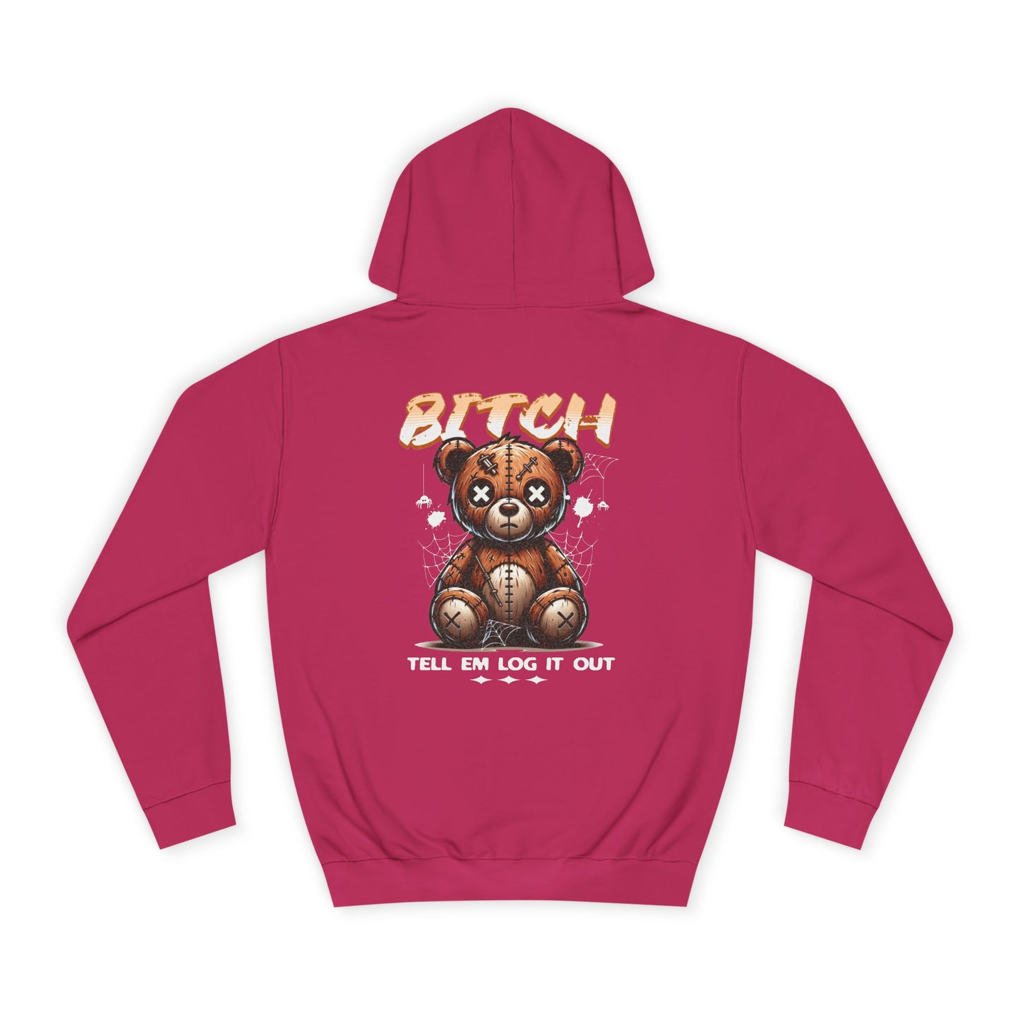Trendy Unisex Log it out Hoodie with Graphic - Perfect for Casual Outings and Gifting