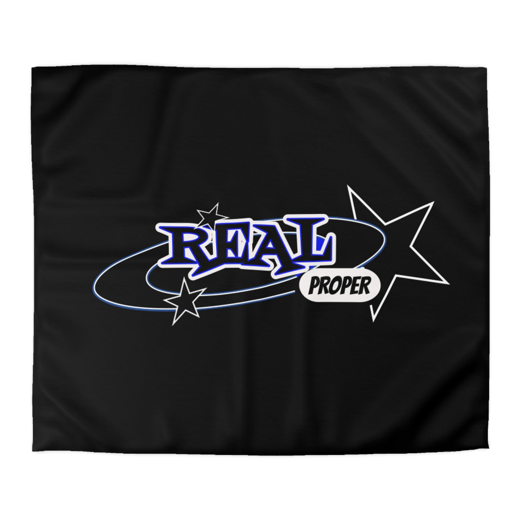 Duvet Cover — 'Real Proper' Retro Star Microfiber Bedding