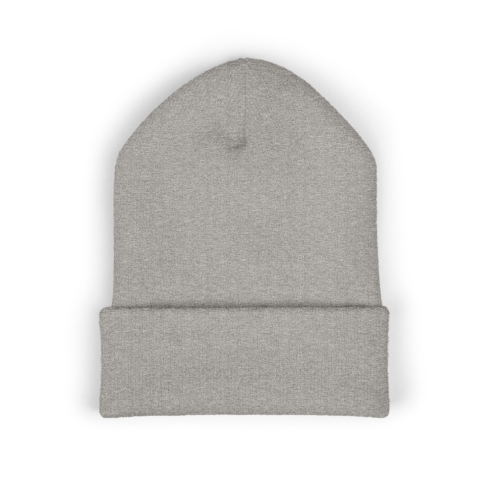 Embroidered 'Real Properl' Star Cuffed Beanie — Classic Winter Knit Hat