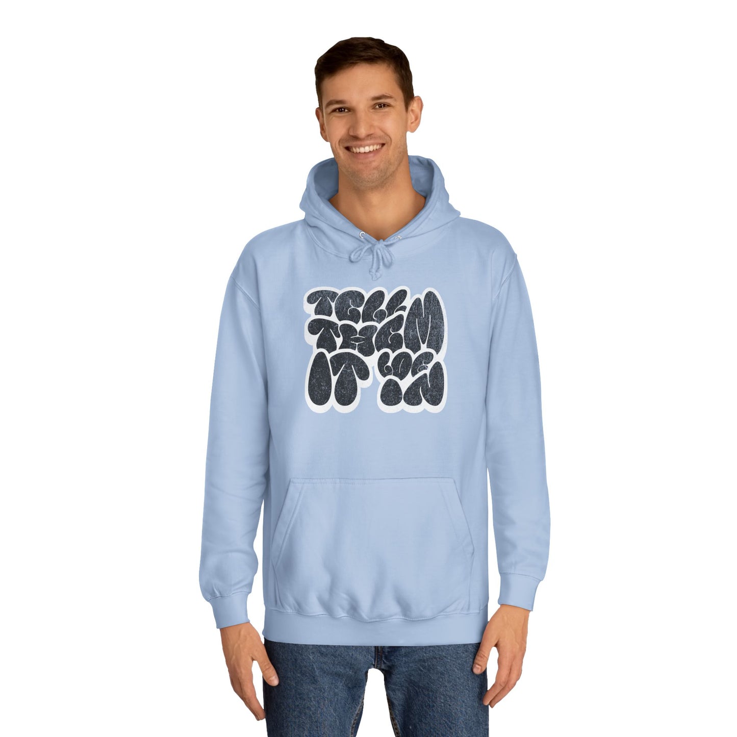 Unisex log it in Hoodie, Trendy Apparel, Casual Streetwear, Perfect for Gifts, Everyday Comfort Wear