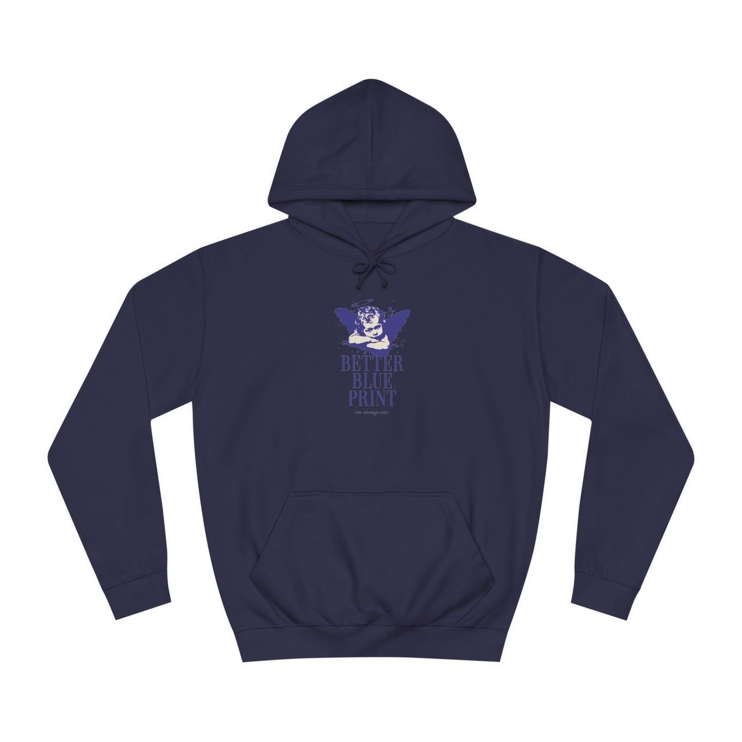 Unisex Better Blue Print Hoodie