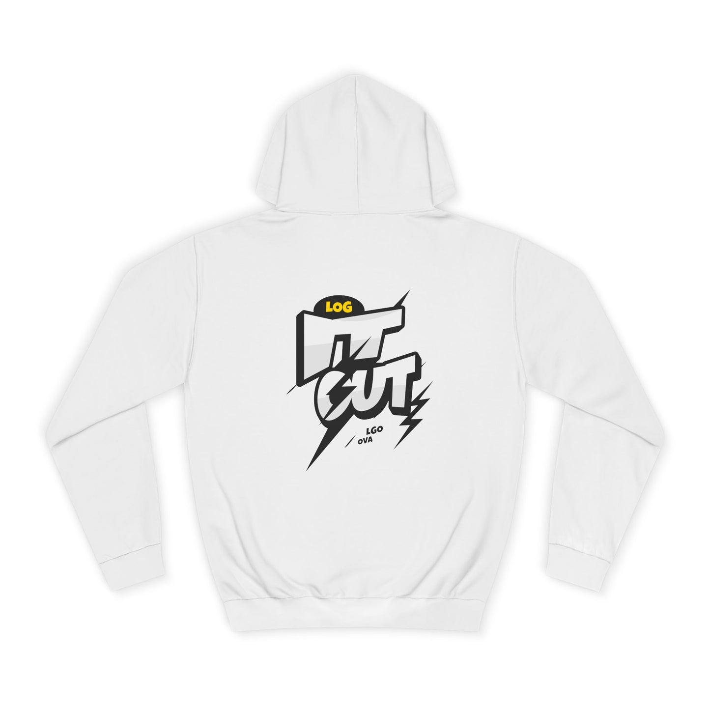 Log it out Graphic Hoodie, Unisex Hoodie, Streetwear Fashion, Casual Wear, Gift, Trendy Apparel