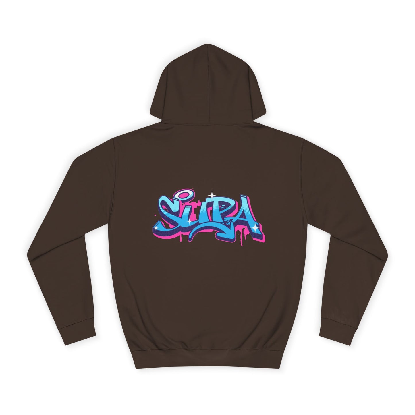 Unisex Hoodie with Colorful Graffiti Design - Casual Streetwear, Custom Apparel, Gift, Everyday Wear, Cozy Layering
