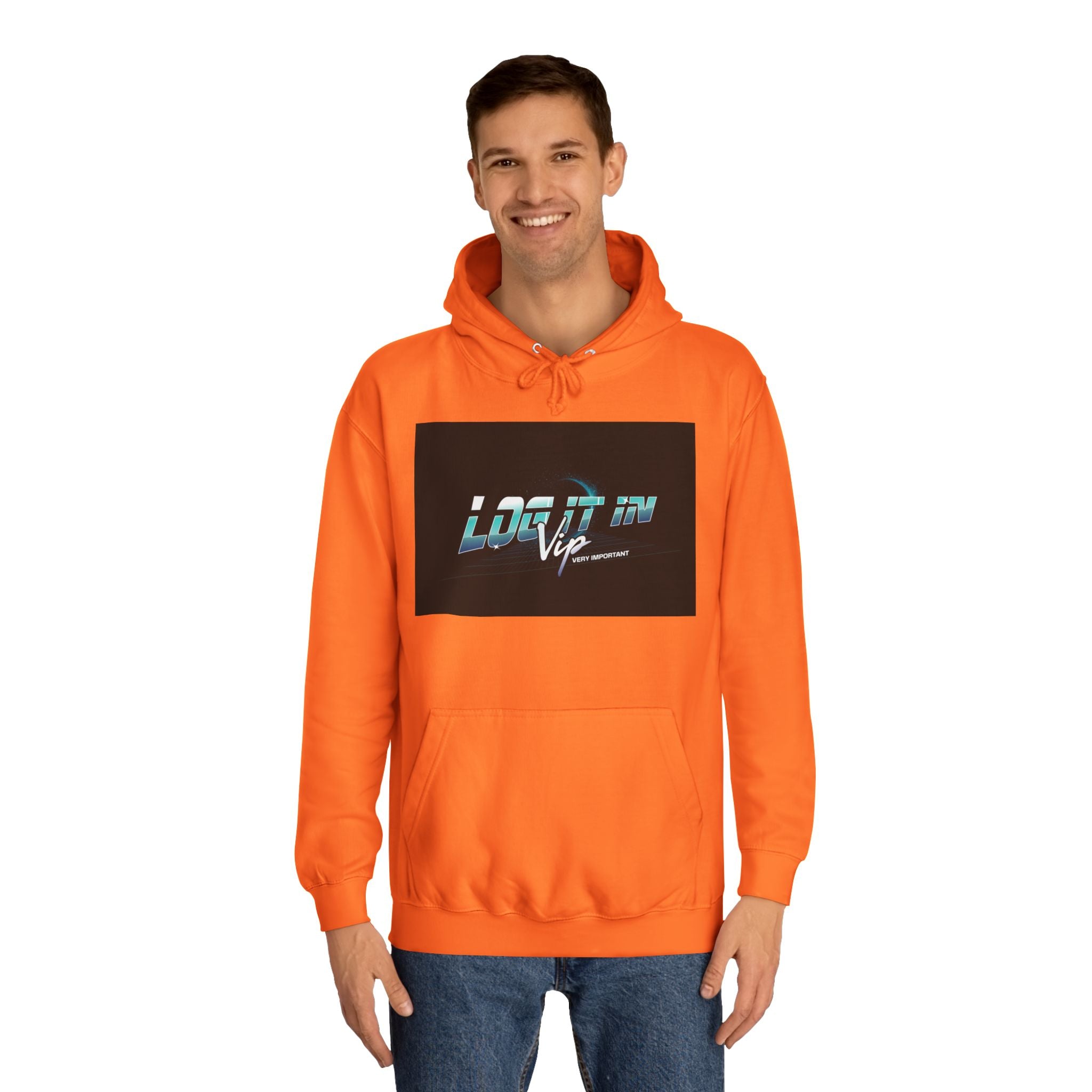 'log it in,Hoodie, Casual Wear, Unisex Fashion, Perfect for Every day Life, Stylish Gift, Cozy & Trendy Sweatshirt
