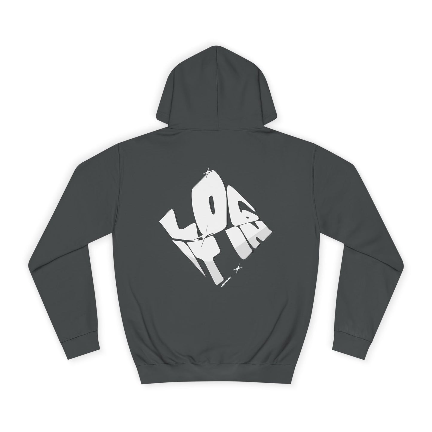 Stylish Unisex Log it in Hoodie - Trendy Wear, Comfortable Everyday Style, Perfect Gift, Graduation, Casual Outings