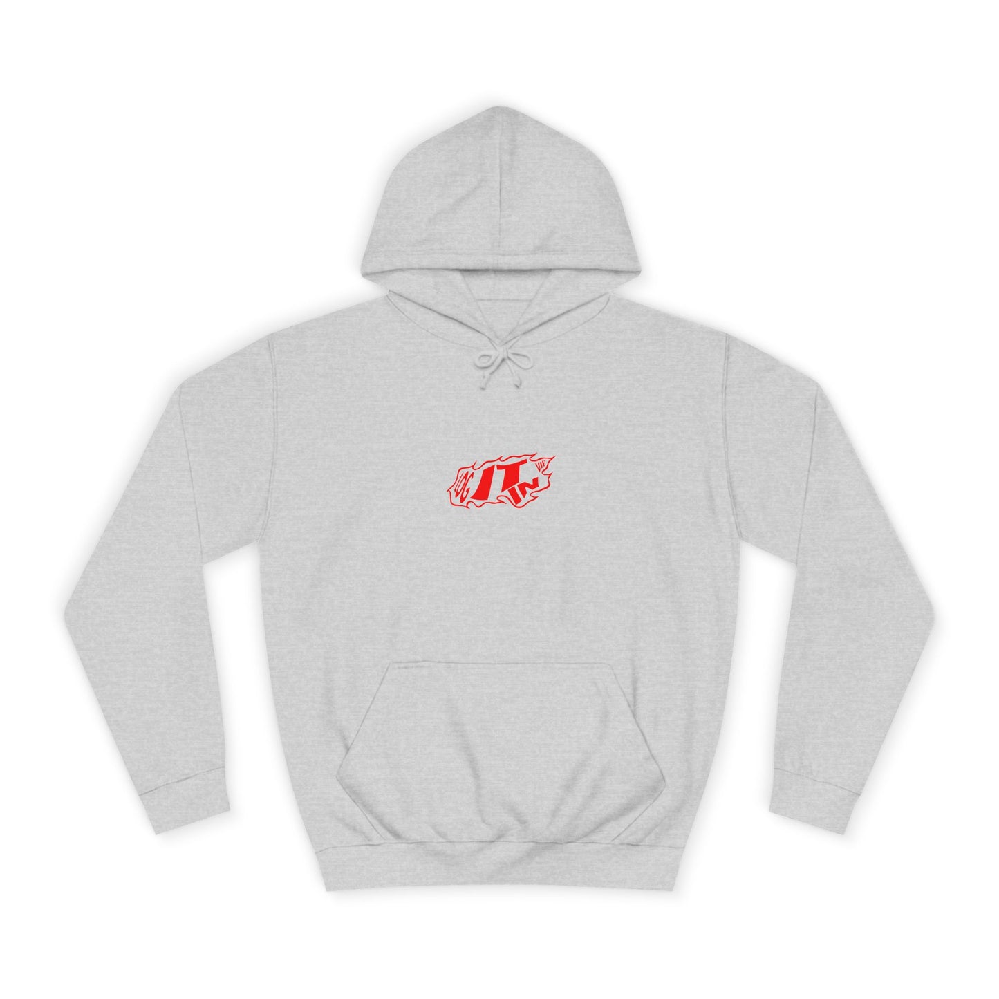 Trendy Unisex Log it in Hoodie for Comfortable Custom Style, Casual Wear,Gift, Trendy Life, Unique Graphic Sweatshirt