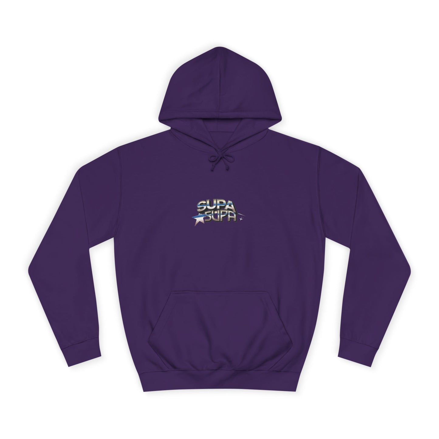 Unisex Hoodie with SUPA SUPA Design - Cozy Casual Wear, Perfect Gift, Events, Lounging