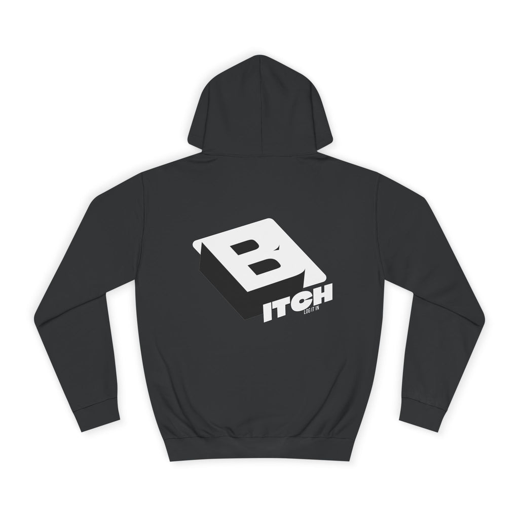 Unisex Hoodie with Bold Logo Design