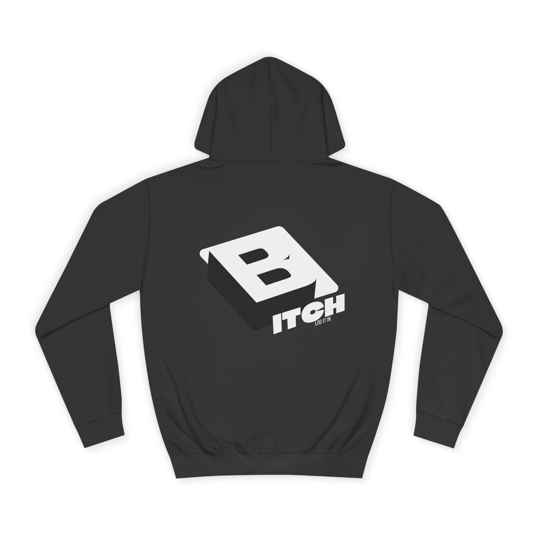 Unisex Hoodie with Bold Logo Design