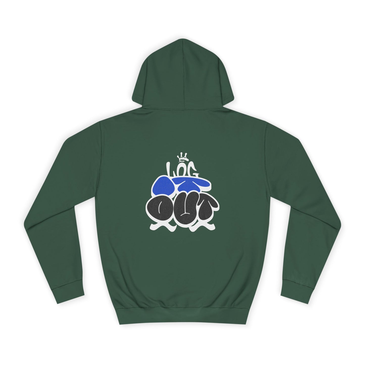 Stylish Unisex Log it out Hoodie, Cozy Wear, Trendy Sweatshirt, Gift, Casual Everyday Hoodie