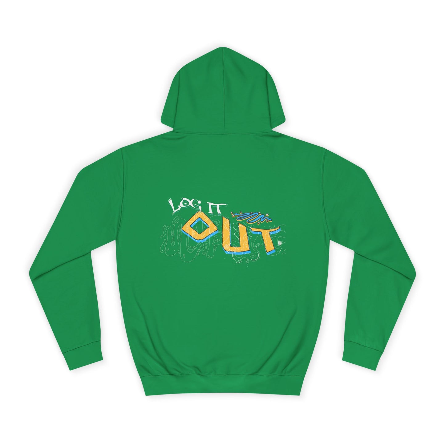Unisex Log it out Hoodie - Stylish Casual wear, Perfect Gifts, Days Out, Summer Events, Coziness & Trendy Vibes