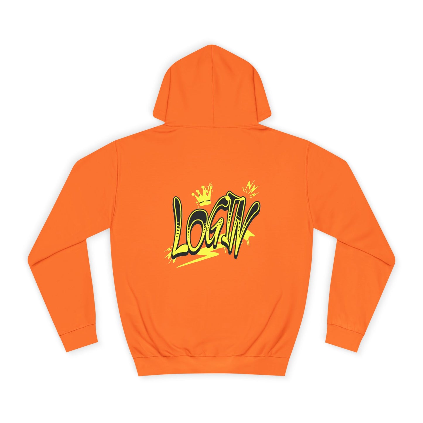 Unisex Hoodie - Bold 'LOGIN' Graphic