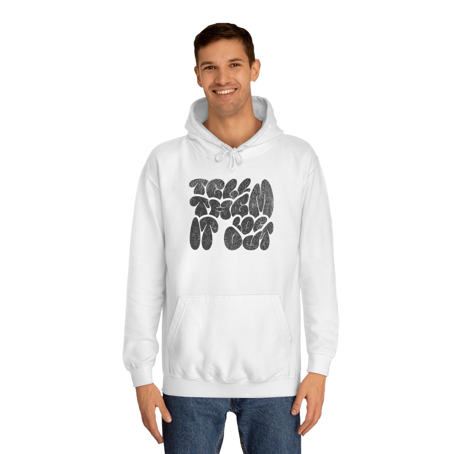 Stylish Unisex"Log it in" Hoodie - Perfect for Life, Gifts, Cozy Casual Wear, Trendy Fashion