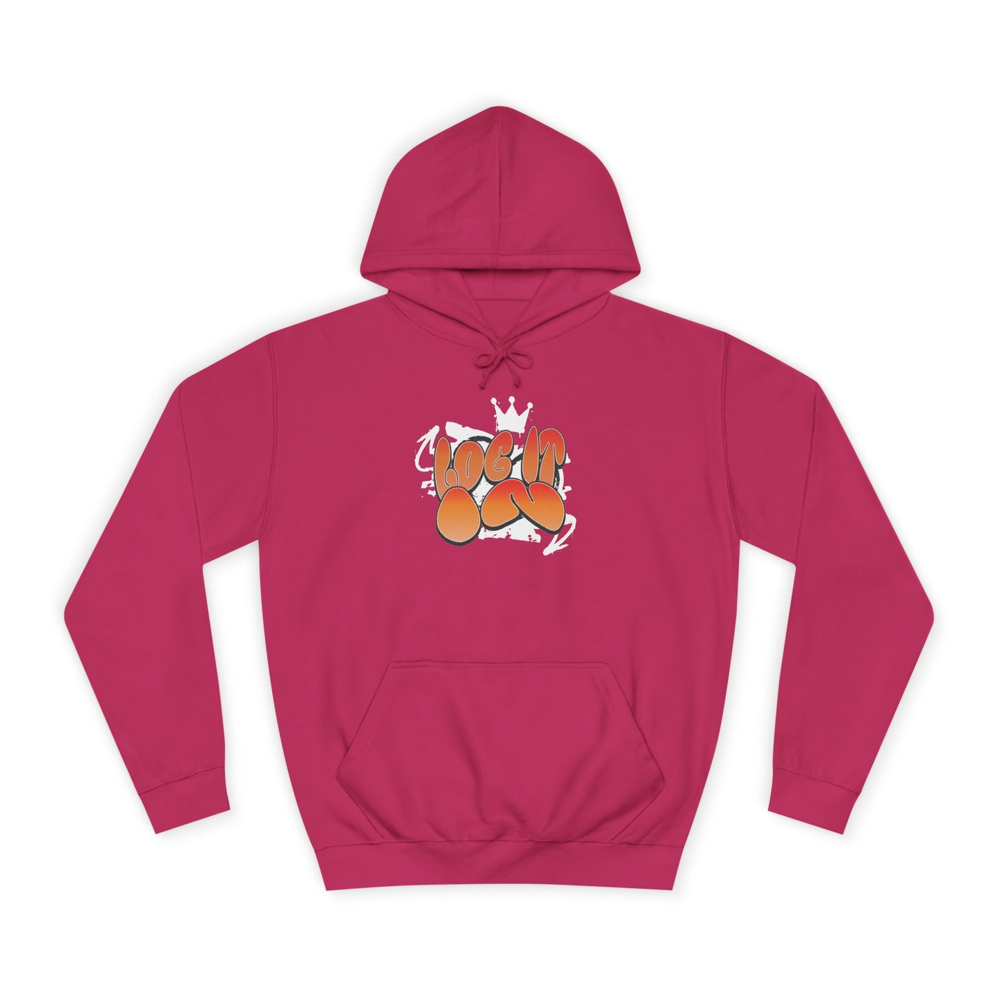 Vibrant Unisex Hoodie - 'Log In' Design