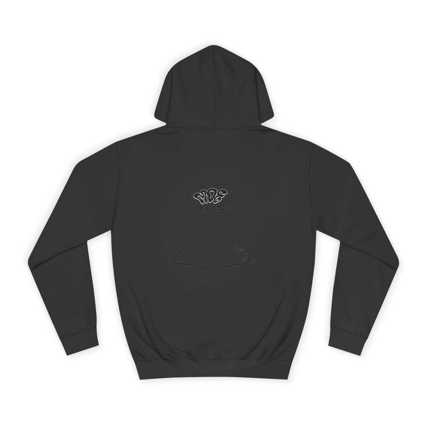 Unisex Moe Hoodie with Bag Design, Casual Streetwear, Gift,Trendy Life, Cozy Apparel
