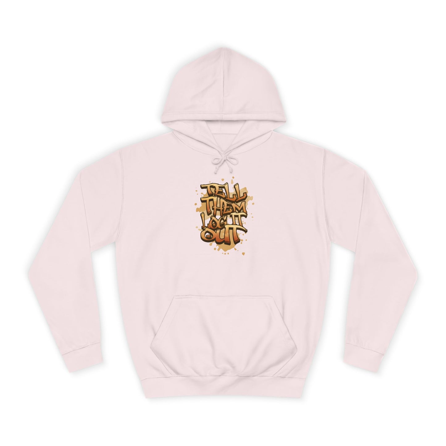 Unisex Hoodie with Graffiti Art, Streetwear Style, Casual Outfit, Gift, Trendy Hoodie for Everyday Life