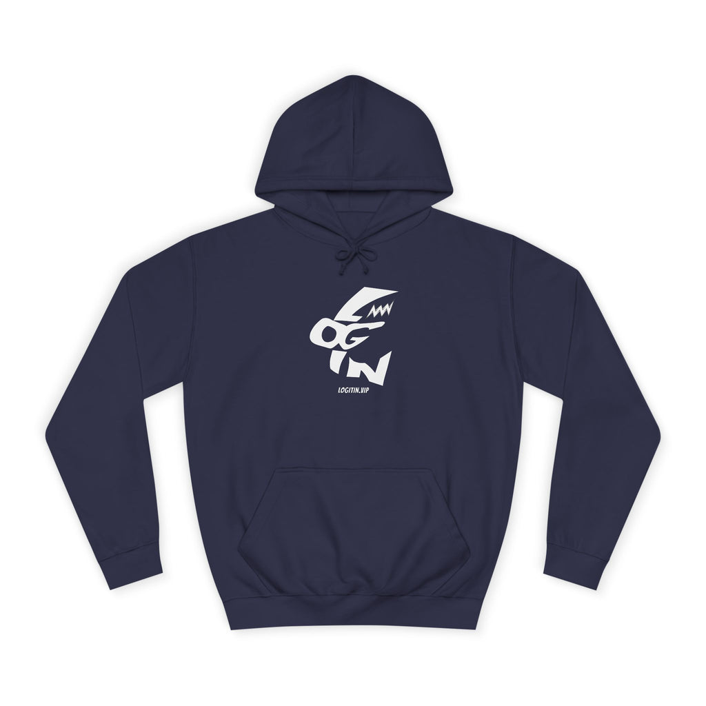 Minimalist Unisex Login Hoodie - Cozy Essential for Everyday Wear