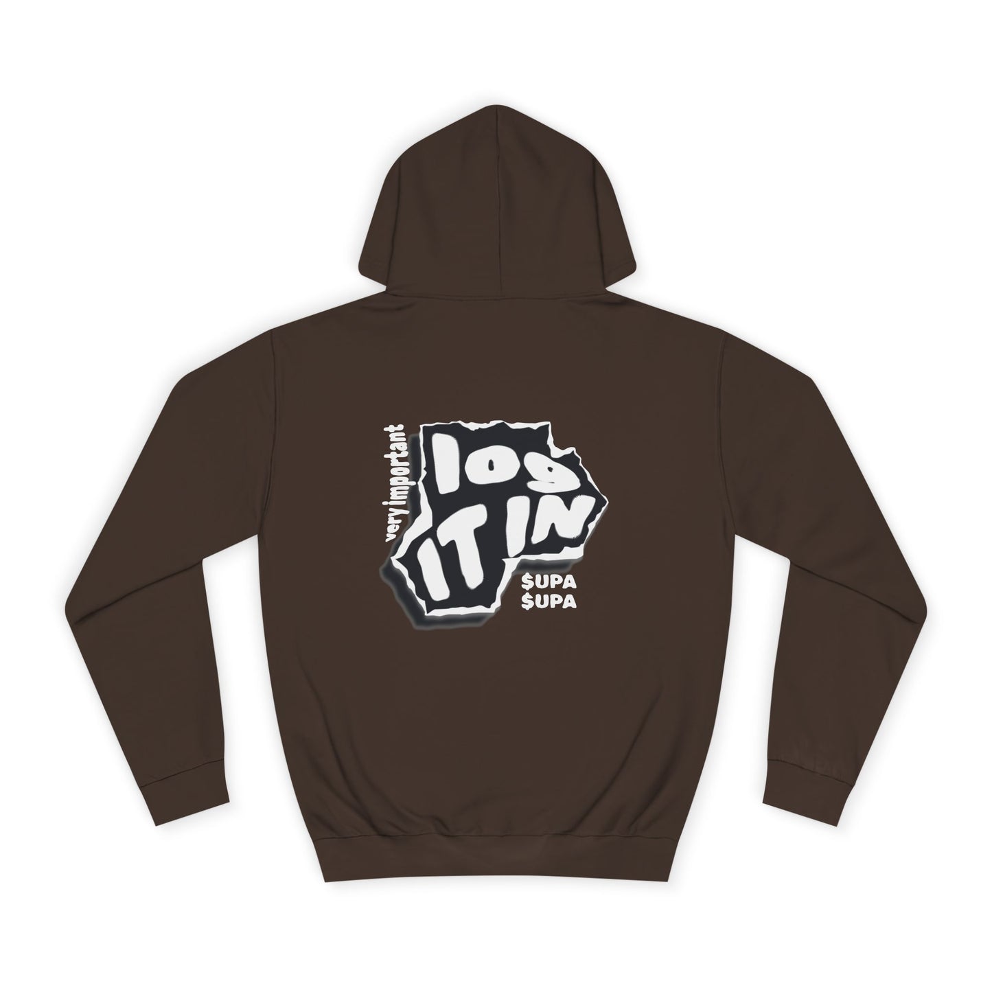 Unisex Log it in Hoodie with Graphic Design, Casual Wear, Trendy Apparel, perfect gift, Streetwear Style