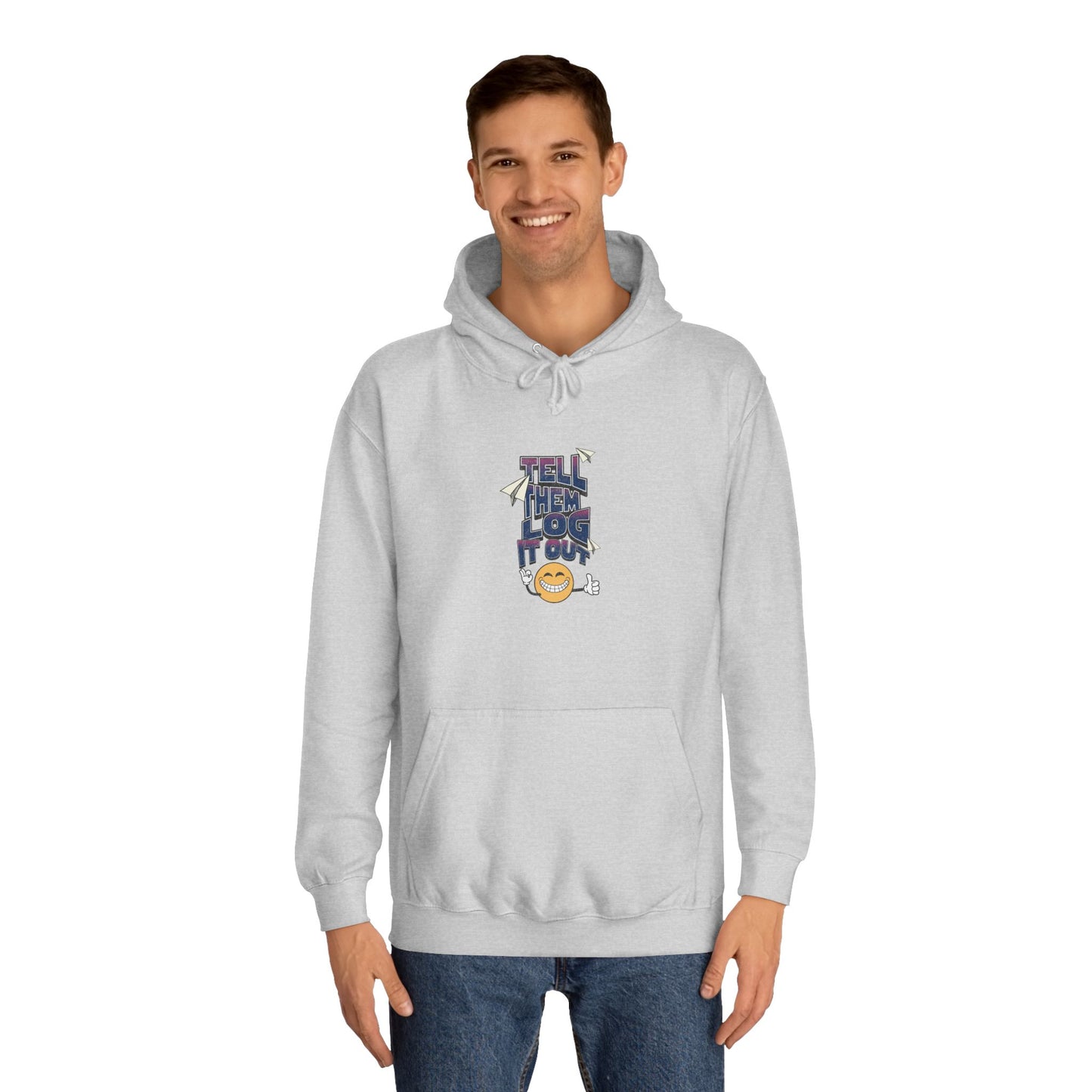 Unisex Hoodie with Fun Graphic, Casual Wear, Relaxed Vibe, Everyday Comfort