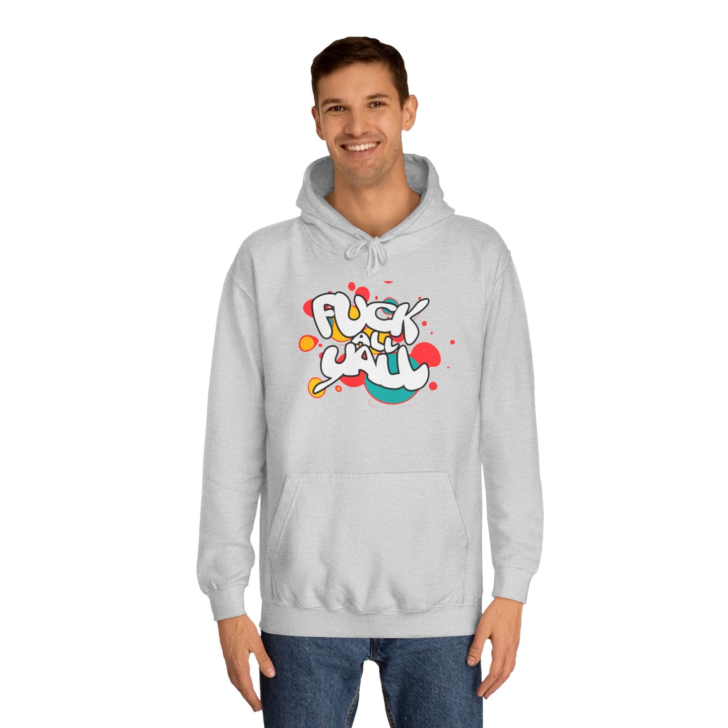Unisex Hoodie - Bold Graffiti Design | Street Style