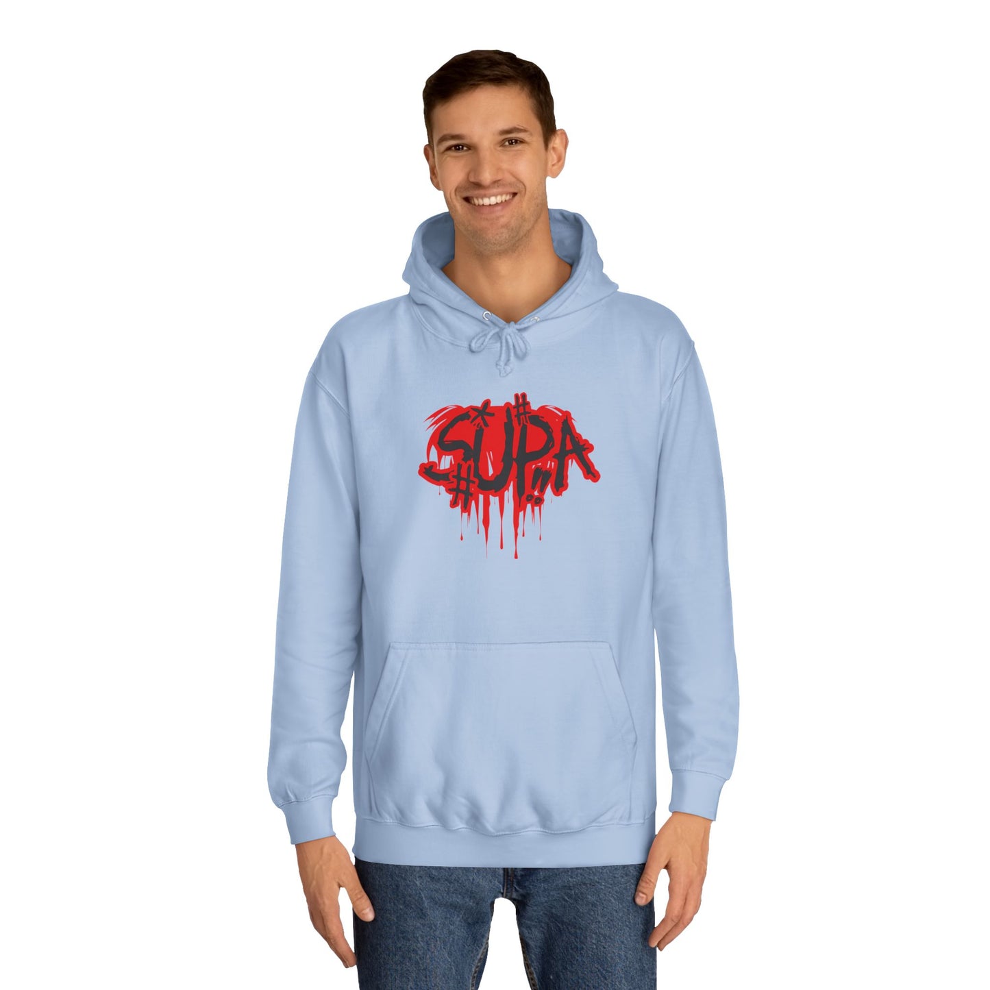 Streetwear Supa Hoodie, Unisex Hoodie, Casual Pullover, Trendy Sweatshirt, [...]