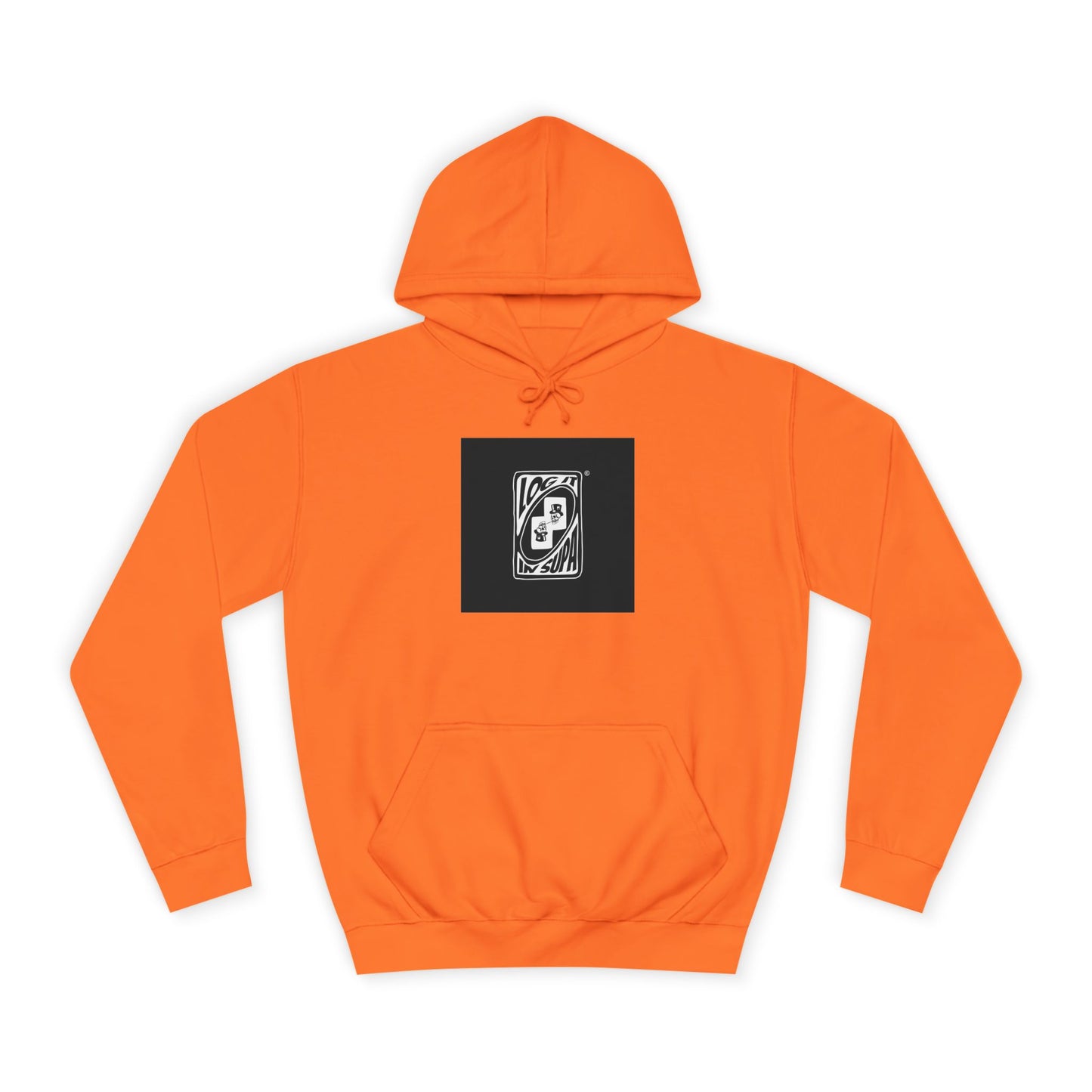 Unisex Log it in Hoodie with Unique Graphic Design, Ideal for Custom Wear, Gifts for Graduates, Cool Streetwear