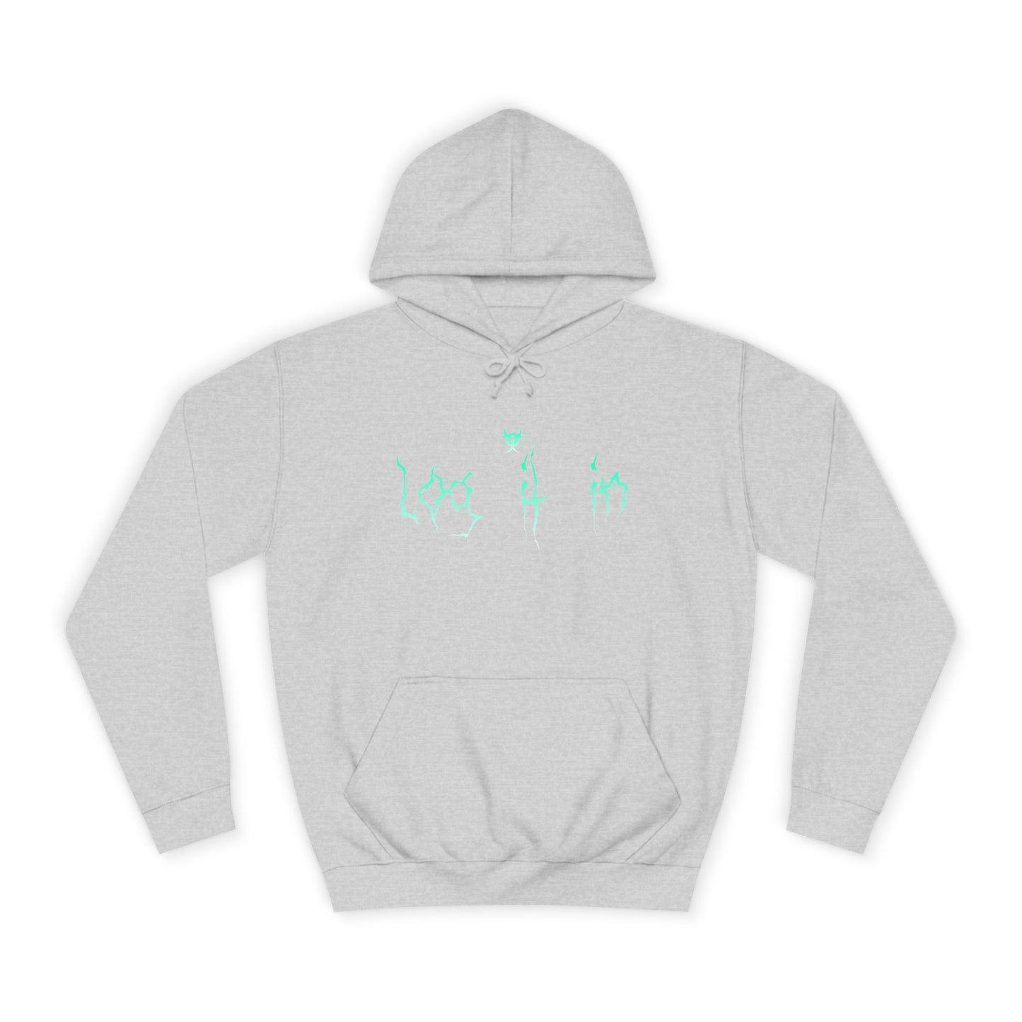 Trendy Log it in Hoodie, Unisex Hoodie, Casual Wear, Street Style, Apparel, Gift for Any one, Hoodie with Unique Design