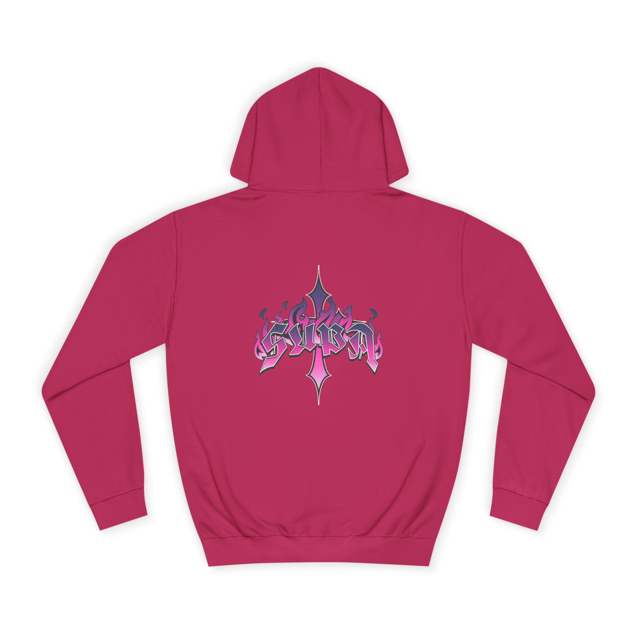 Trendy Unisex Supa Hoodie with Bold Graphic Design
