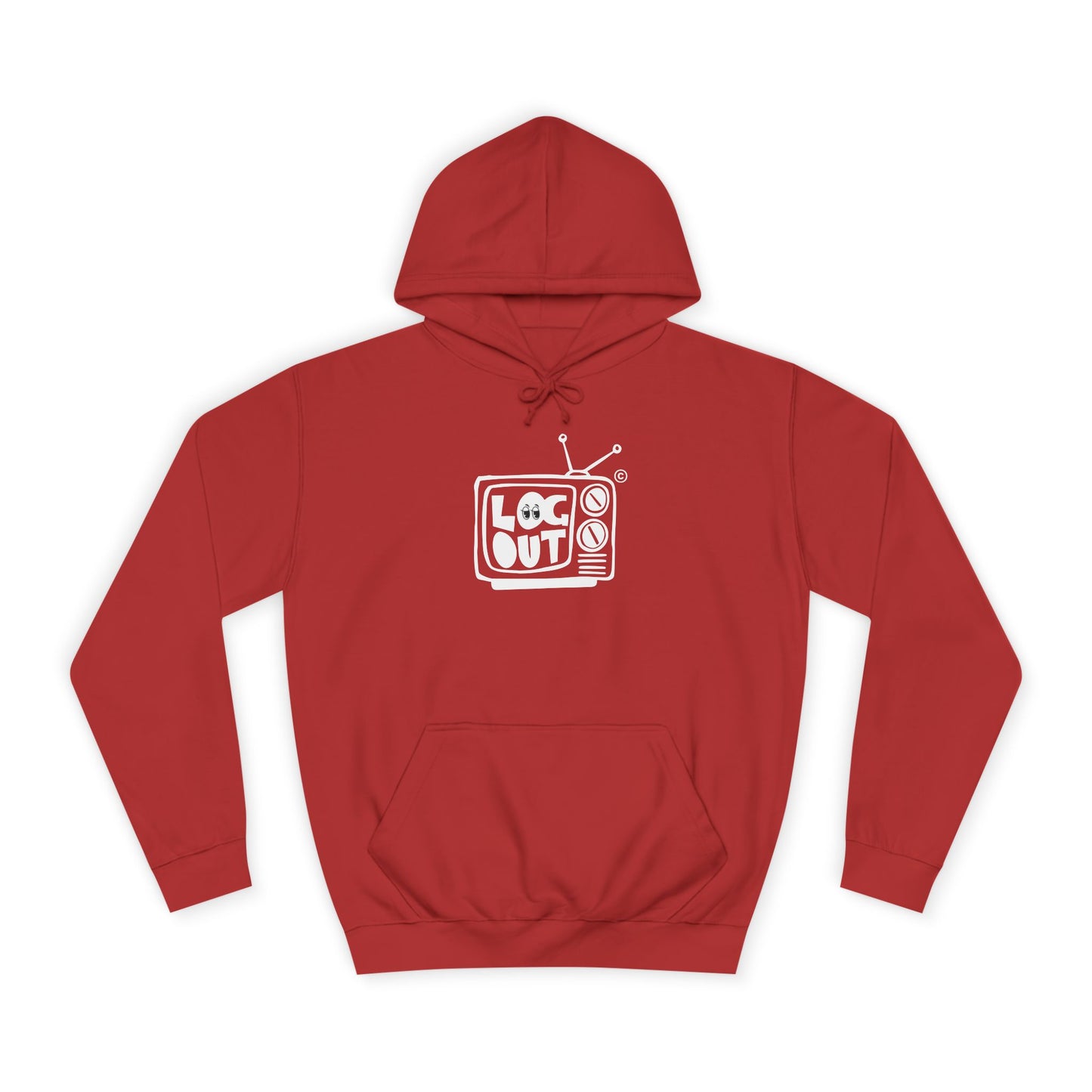 Unisex LOG OUT Hoodie, Cozy Wear, Casual Style, Gift, Trendy Spirit, Everyday Comfort